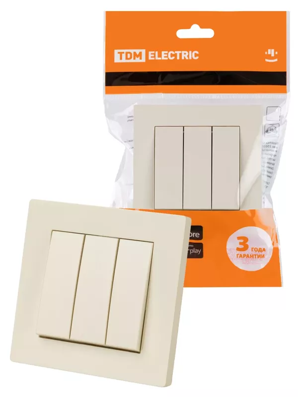 Розетки и выключатели - серия "Сенеж"