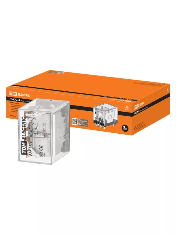 Реле промежуточные РЭК77, РЭК78 и разъемы РРМ