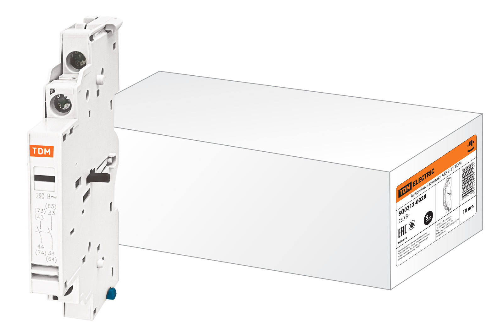 Аварийный контакт АК32-11 TDM SQ0212-0028