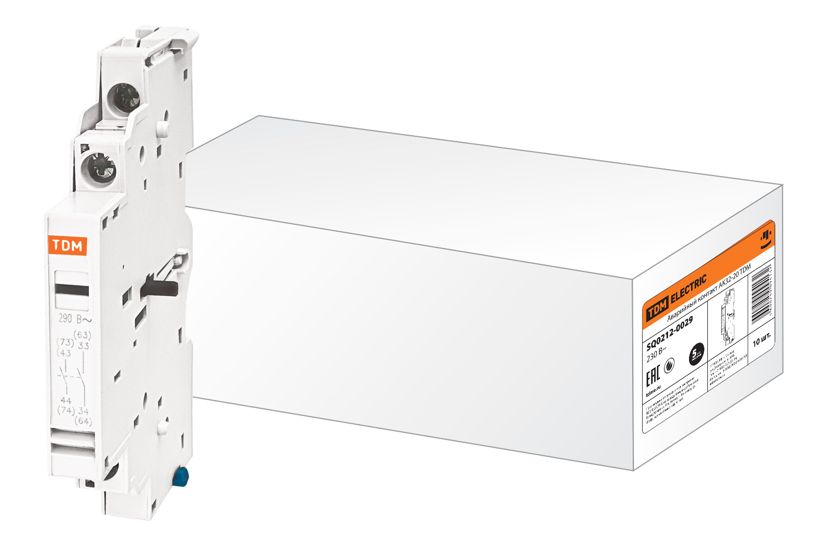 Аварийный контакт АК32-20 TDM SQ0212-0029