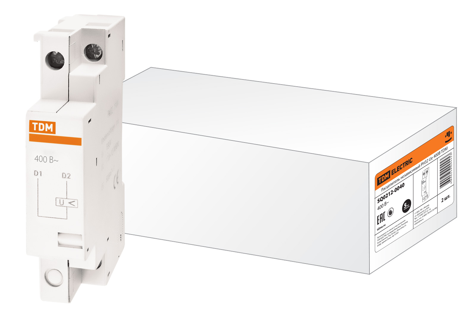 Расцепитель независимый РН32 Ue 400В TDM SQ0212-0040