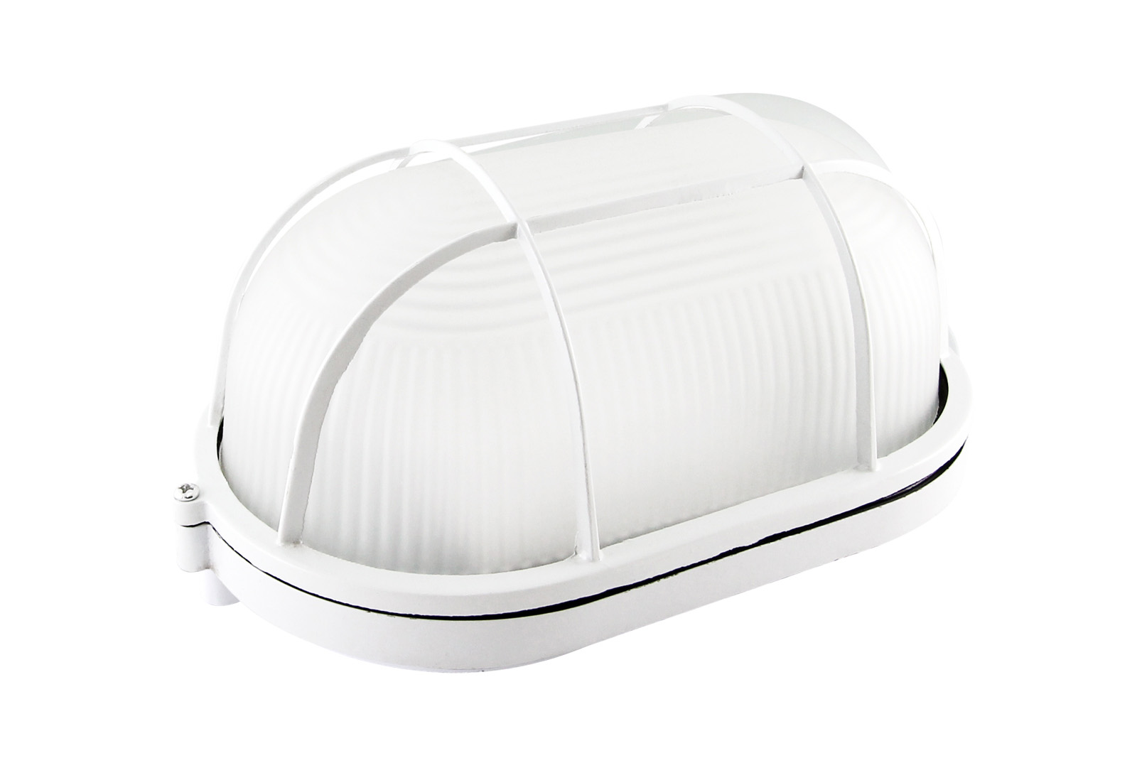 Светильник НПБ1402 белый/овал с реш. 60Вт IP54 TDM SQ0303-0036