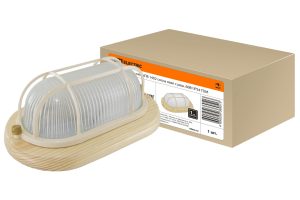 Светильник НПБ1402 сосна овал с реш. 60Вт IP54 TDM SQ0303-0436