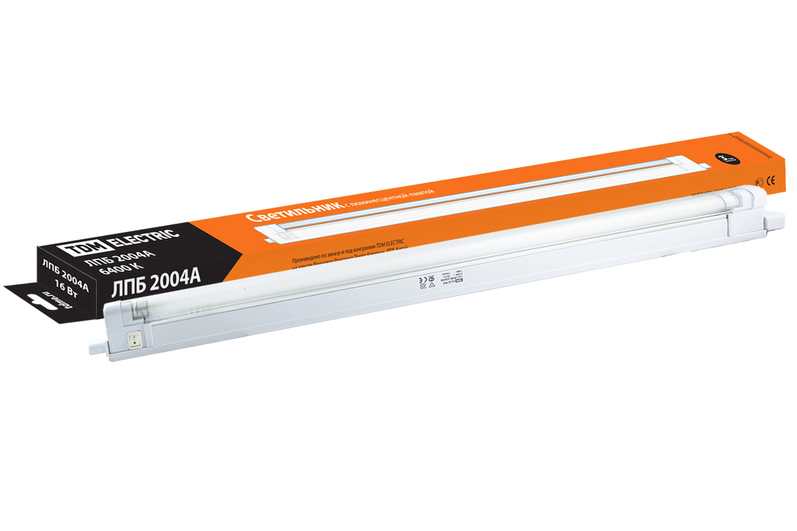 Светильник ЛПБ2004А 16 Вт 230В Т4/G5 6400К TDM SQ0305-0119