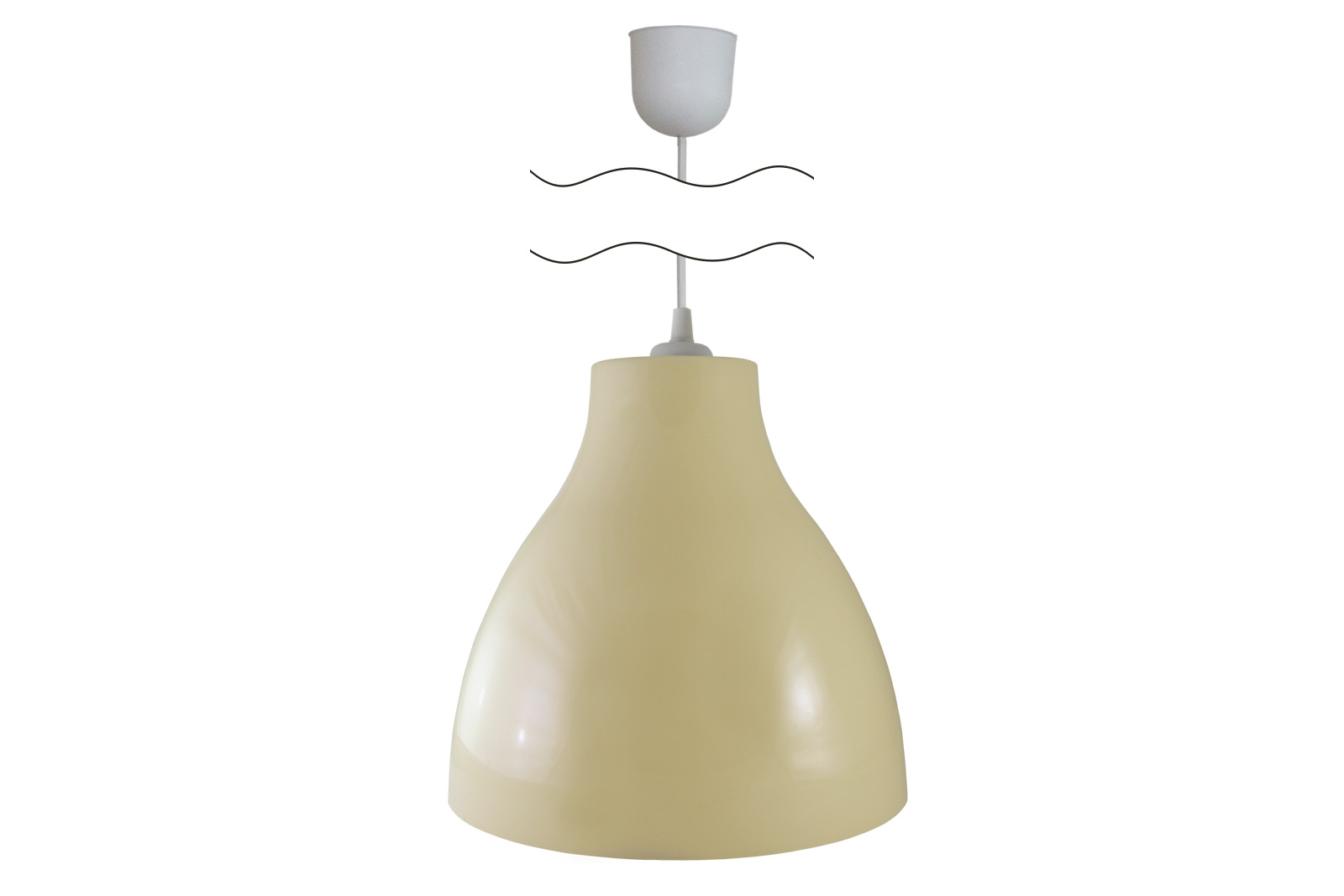 "Светильник НСБ 21-60-012 УХЛ4 ""Melodi"" бежевый, шнур белый TDM" SQ0313-0013