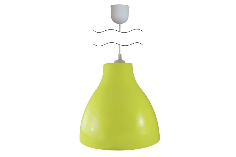 "Светильник НСБ 21-60-022 УХЛ4 ""Melodi"" желтый, шнур белый TDM" SQ0313-0014