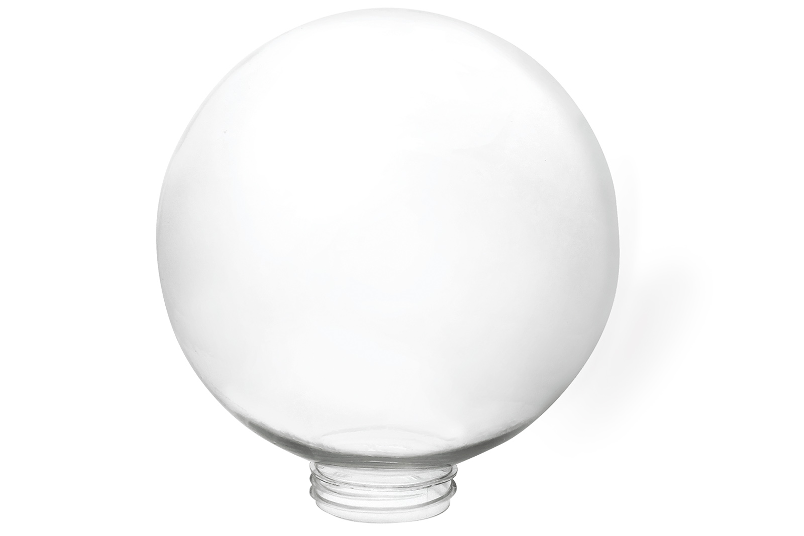 Рассеиватель шар ПММА 160 мм прозрачный (резьба А 85) TDM SQ0321-0202