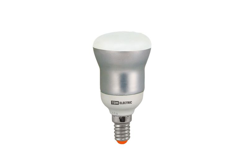 Лампа энергосберегающая КЛЛ- R50-7 Вт-4200 К–Е14 TDM SQ0323-0102