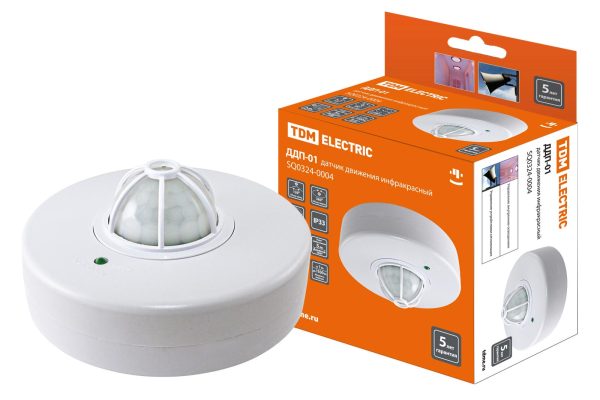 ДДП-01 1100Вт, 5-480с, 2-8м, 5+Лк, 120(сбоку)+360(сверху) гр, IP33, TDM SQ0324-0004