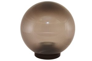 Светильник НТУ 02-100-355 шар дымчатый с огранкой d=350 мм TDM SQ0330-0604