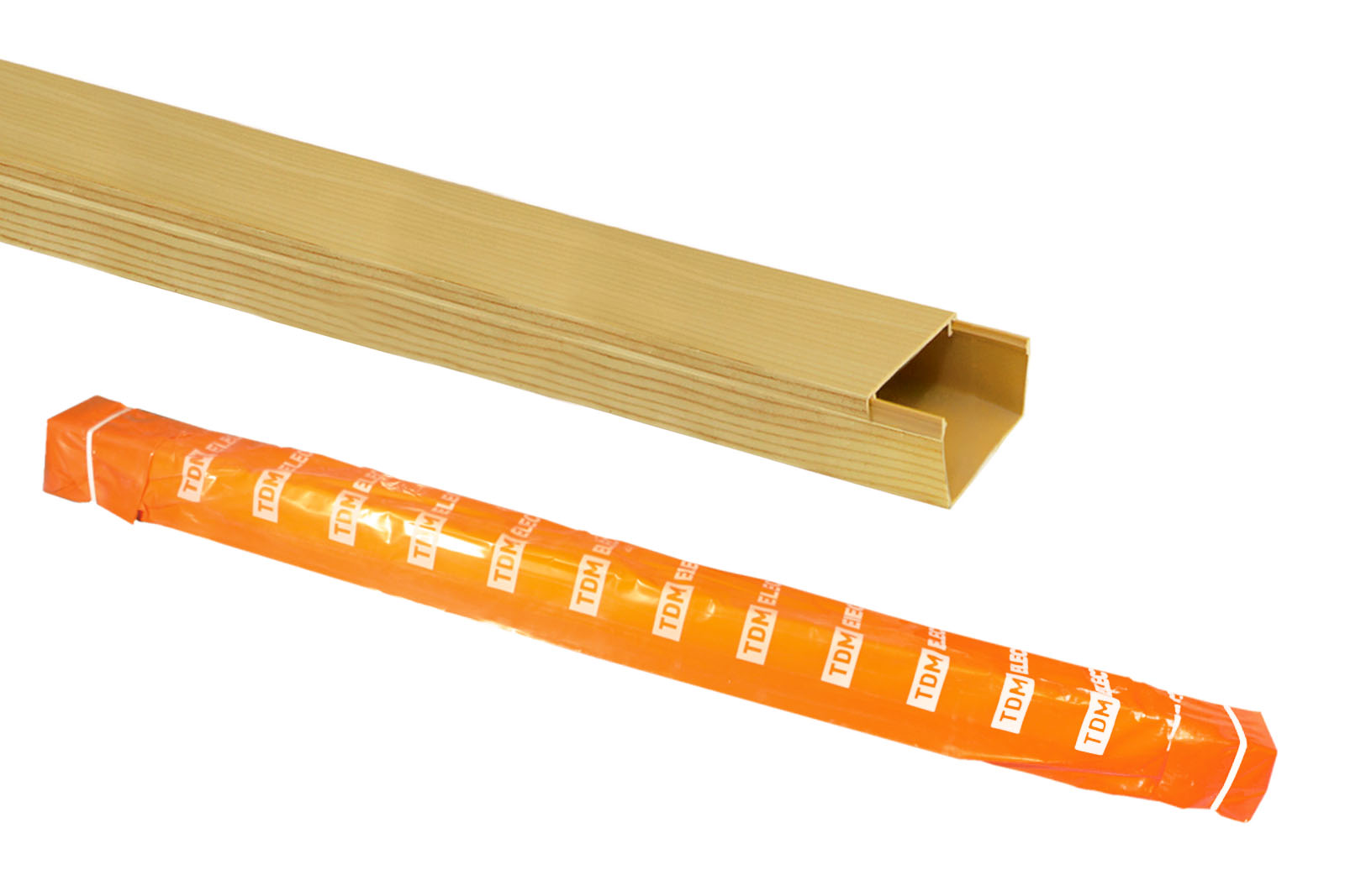 Кабель-канал 25х16 желтая сосна 3D (60м) TDM SQ0402-0605