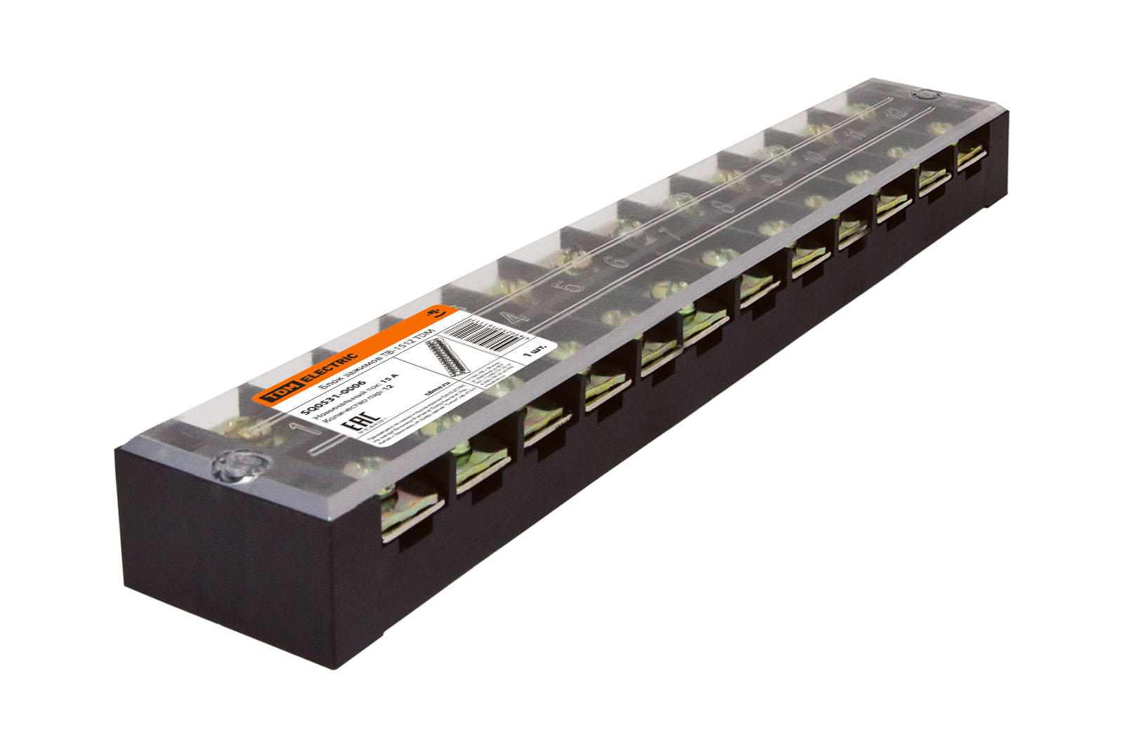 Блок зажимов ТВ-1512 TDM SQ0531-0006