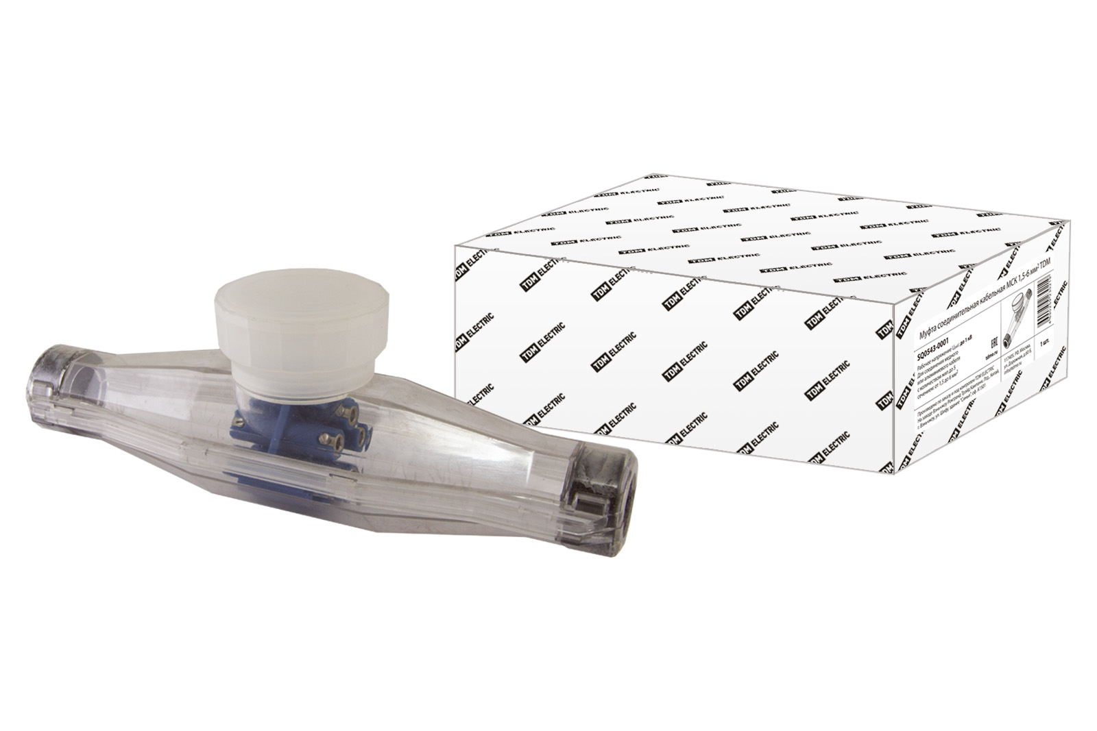 Муфта соединительная кабельная МСК 1,5-6 мм2 TDM SQ0543-0001