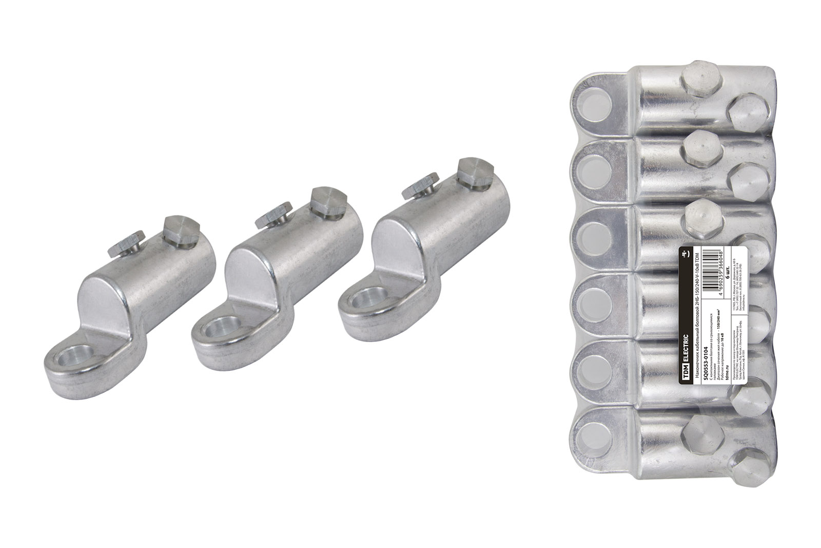 Наконечник 2НБ-150/240-V-10кВ TDM SQ0553-0104