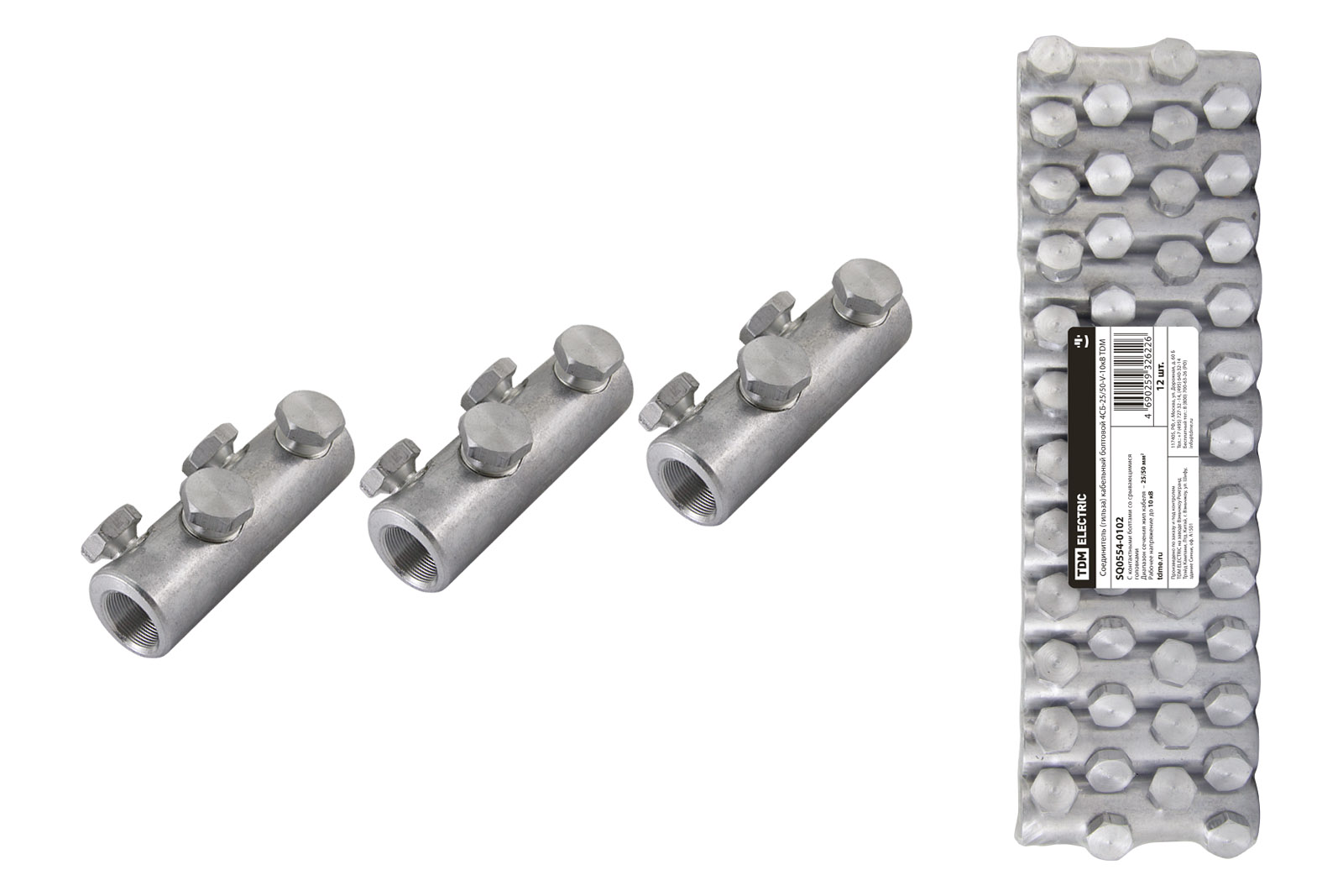 Соединитель 4CБ-25/50-V-10кВ TDM SQ0554-0102