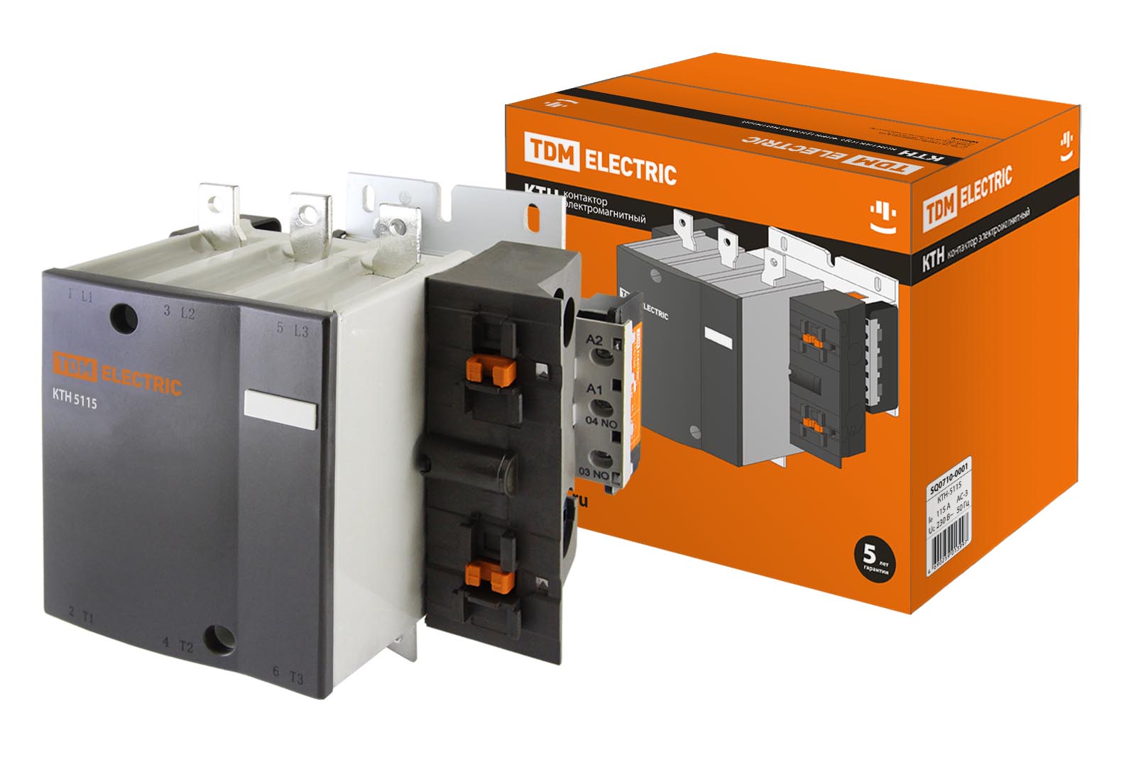 КТН- 5115 115А 230В/АС3 TDM SQ0710-0001
