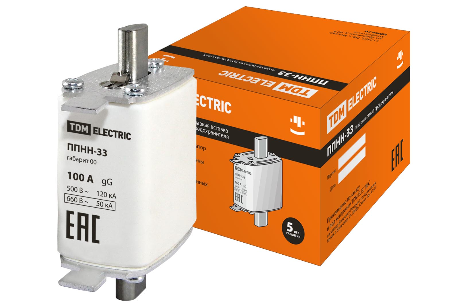 ППНН-33 габ.00, 100А TDM SQ0713-0008