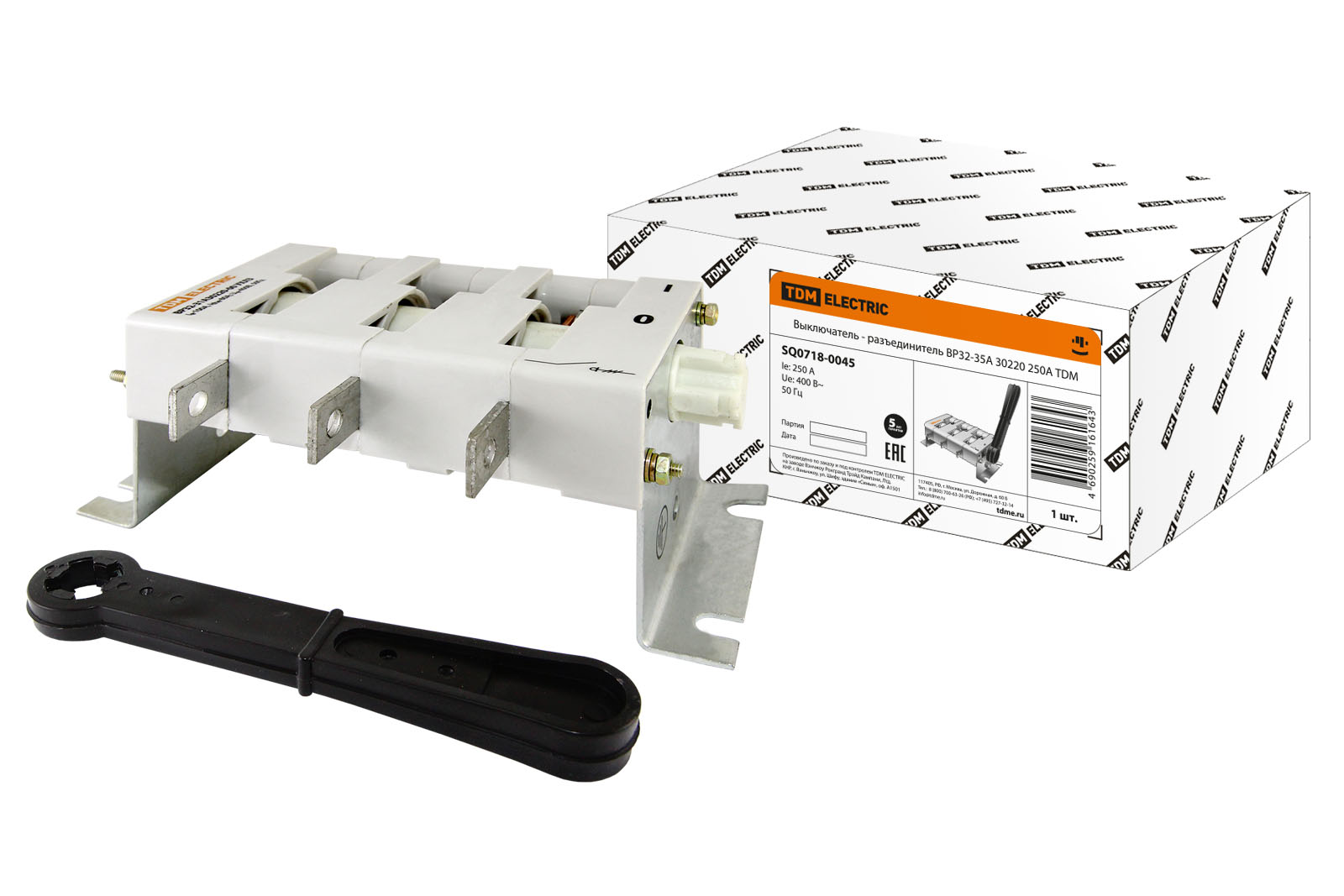 ВР32-35А 30220 250А TDM SQ0718-0045