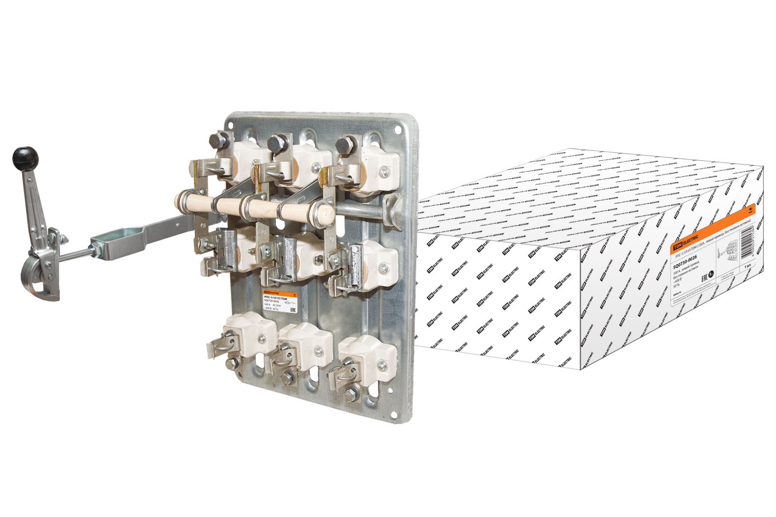 РПС-1/1Л У3 TDM (100А,  левый привод, без плавких вставок) SQ0730-0026