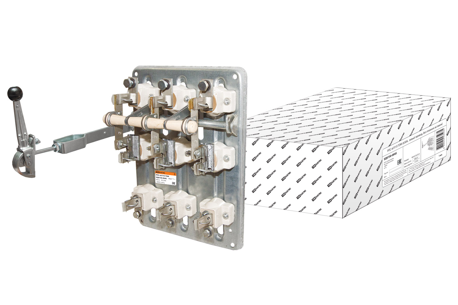 РПС-6/Л У3 TDM (630А,  левый привод, без плавких вставок) SQ0730-0045