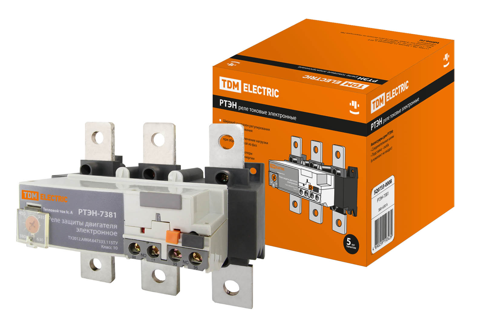 РТЭН-7381 380-630А TDM SQ0733-0008