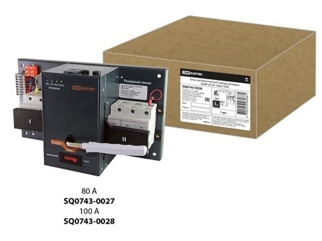 Блок автоматического ввода резерва БАВР-М 3П 40А TDM SQ0743-0043