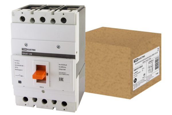 ВА87-39 3Р  400А 55кА TDM SQ0751-0022