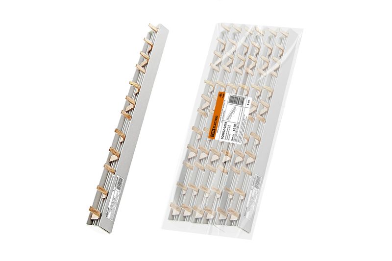 Шина соединительная 3П 63А PIN (штырь) 1 м. инд. стикер TDM SQ0802-0203