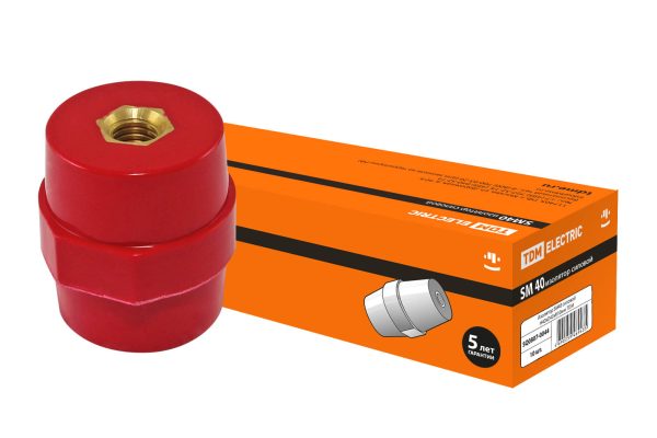 Изолятор SM40 силовой Н40хD40хМ10мм TDM SQ0807-0044