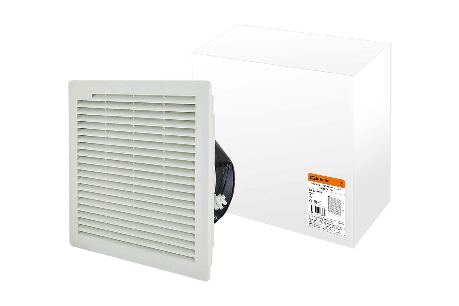 Вентилятор 105/71 м3/час 230В 20Вт IP54 TDM SQ0832-0011