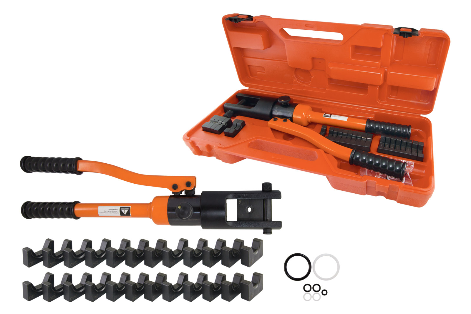 Пресс клещи гидравлические ПГРс-300 с набором матриц (10-300мм2), 12 штук, МастерЭлектрик  TDM SQ1027-0102