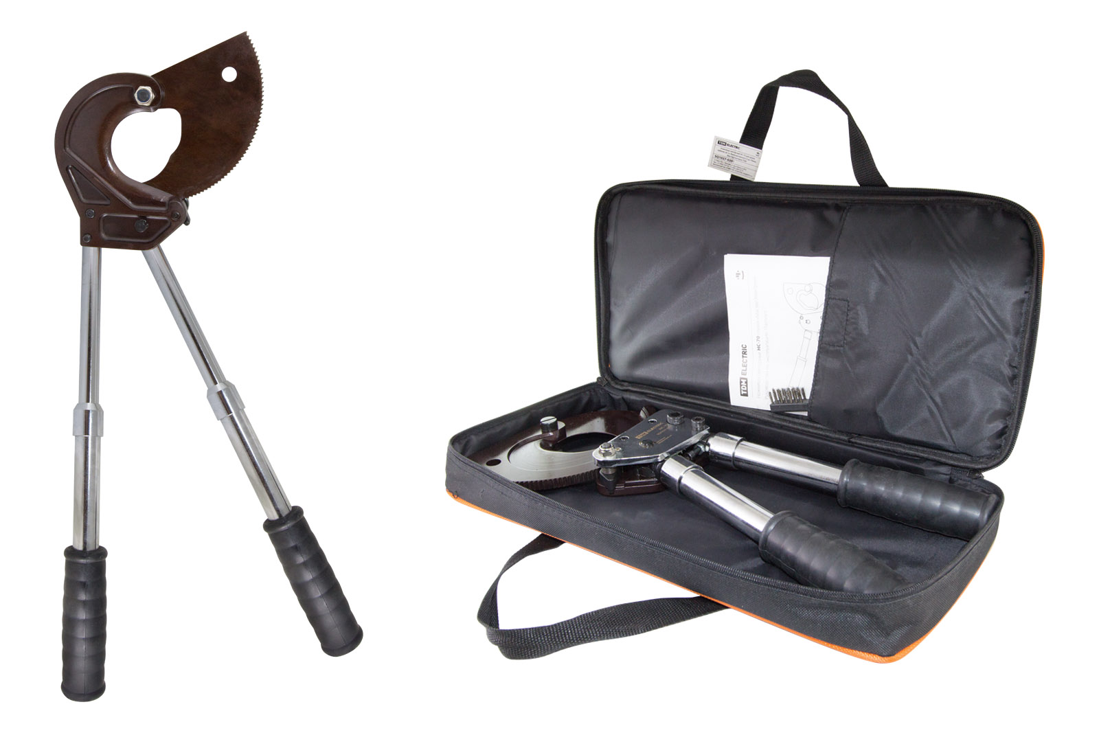 Ножницы секторные НС-70 для резки кабеля, (в т.ч. бронированного d до 70мм), МастерЭлектрик TDM SQ1027-0201