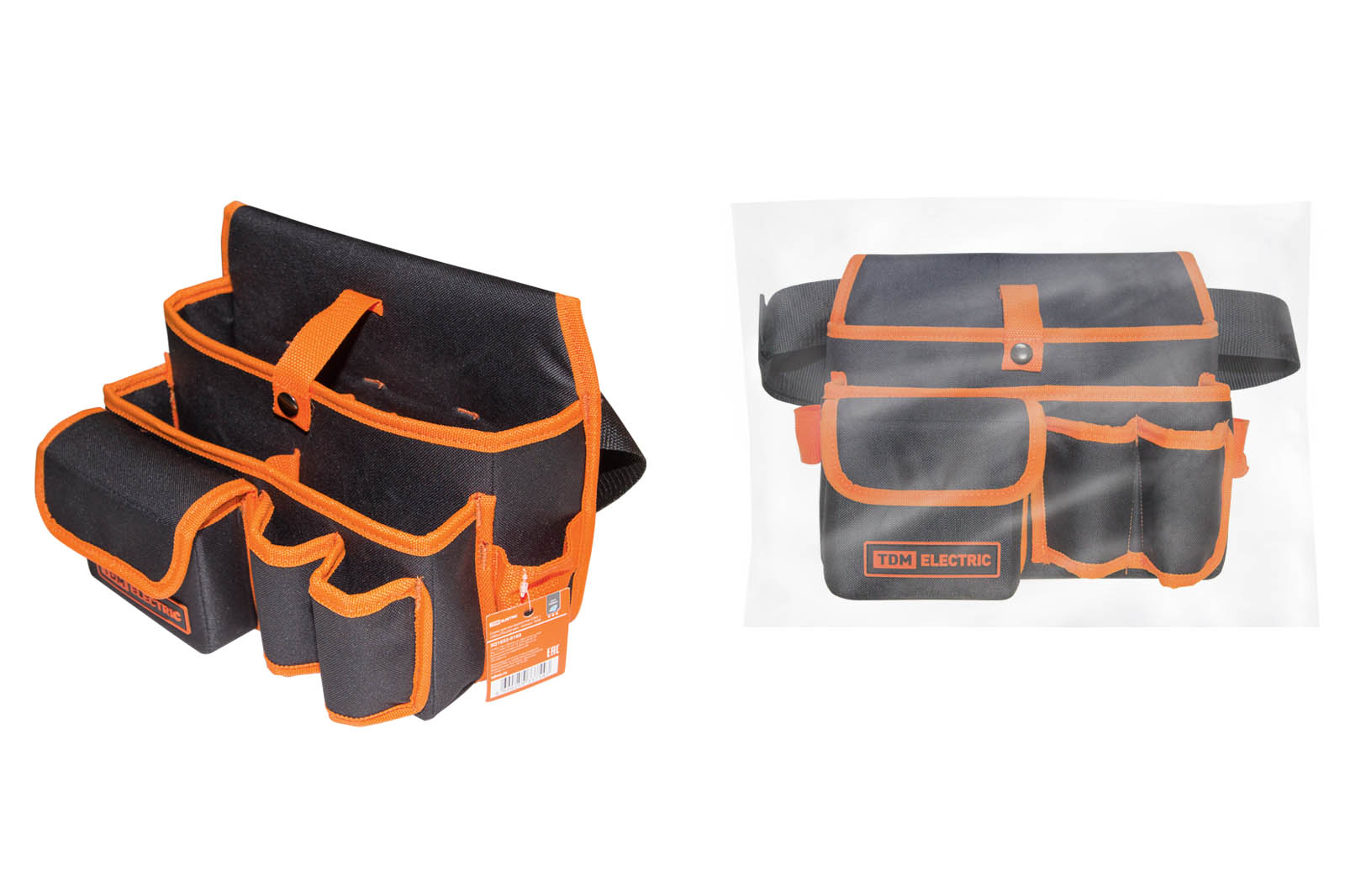 Сумка-пояс СПЭ-1, 10 карманов, (280х220х170 мм), «Алмаз» TDM SQ1032-0101