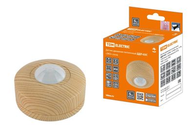 "ДДП-03С (1200Вт, 10-900с, 6м , 3+Лк, 120(сбоку)+360(сверху)гр IP33), ""ЭКО"" сосна TDM"