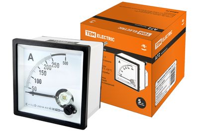 Амперметр А72 250А/5А-1.5 TDM SQ1102-0058