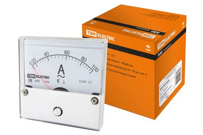 Амперметр А80  100А/5А-2,5, (поверенный), TDM SQ1102-0243