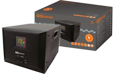 Стабилизатор напряжения СНР1-1-8 кВА электронный переносной TDM SQ1201-0007