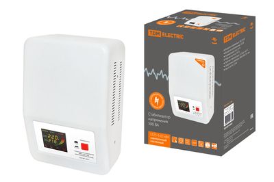 Стабилизатор напряжения ССР1-1-0,5кВА электронный настенный TDM SQ1201-0021