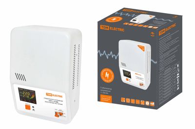 Стабилизатор напряжения ССР1-1-10 кВА электронный настенный TDM SQ1201-0028
