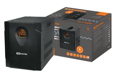 Стабилизатор напряжения СНС1-1-0,5 кВА симисторный переносной TDM SQ1203-0001