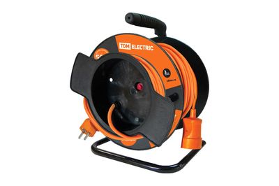 Удлинитель силовой УК10-001 TDM (штепс. гнездо/50м ПВС 2х0,75) SQ1301-0503