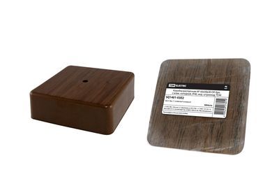 Коробка распаячная КР 50х50х20 ОП бук, с клем. колодкой, IP40, инд. штрихкод TDM SQ1401-0302