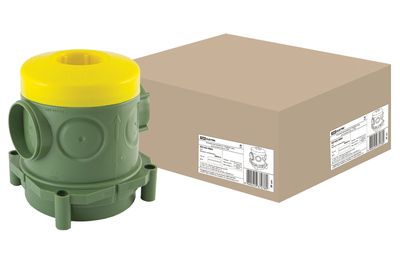 Установочная коробка СП 82х80х91,5мм, для заливки в бетон, TDM SQ1402-9004
