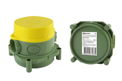 Установочная коробка СП 82х80х79,5мм, для заливки в бетон, инд. штрихкод, TDM SQ1402-9403