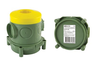 Установочная коробка СП 82х80х91,5мм, для заливки в бетон, инд. штрихкод, TDM SQ1402-9404