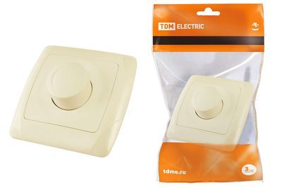 "Светорегулятор RL 600 Вт сл. кость ""Онега"" TDM" SQ1805-0038