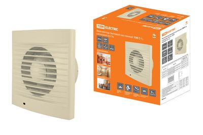 Вентилятор бытовой настенный 150 С-1, слоновая кость TDM SQ1807-0112