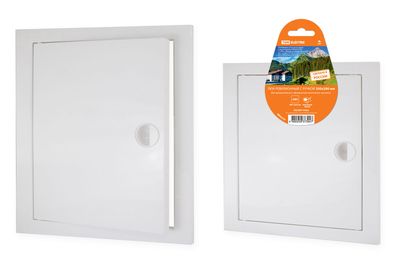 Люк ревизионный с ручкой 200х200, белый TDM SQ1807-0422