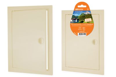 Люк ревизионный с ручкой 150х200, слоновая кость TDM SQ1807-0429