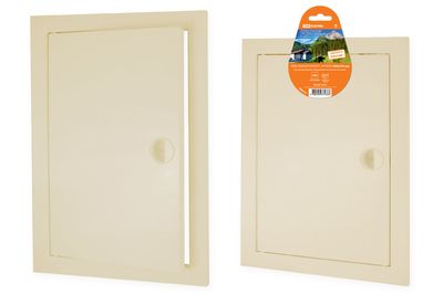 Люк ревизионный с ручкой 300х400, слоновая кость TDM SQ1807-0435